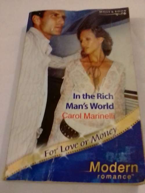 In the rich man's world by Carol Marinelli, romance Novel