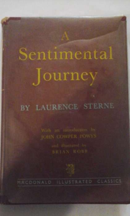 A Sentimental Journey, illustrated classics by Laurence Stern.