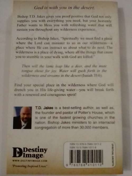 God's`Provision, Best selling Author T.D.Jakes.