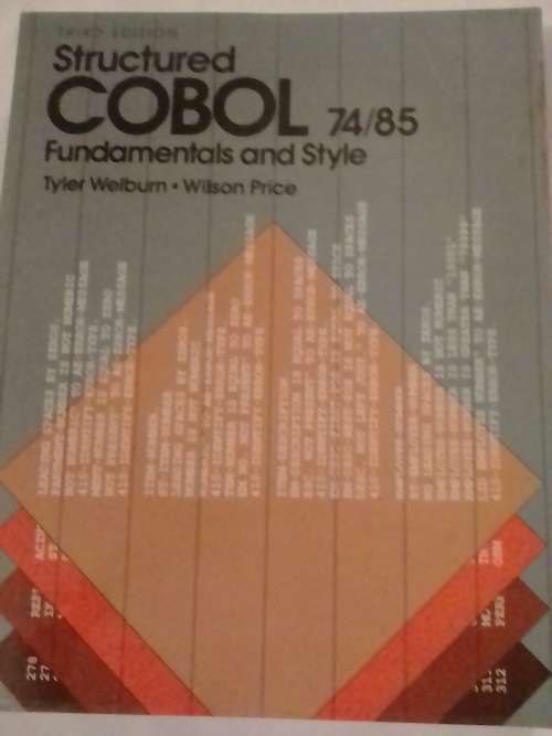 `COMPUTURE COURSE `STRUCTURED COBOL 74/85` - 687 PAGES - INFO BELOW.
