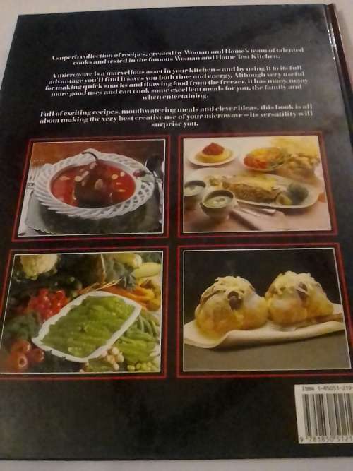 Woman and Home microwave cookery, over 200 recipes.