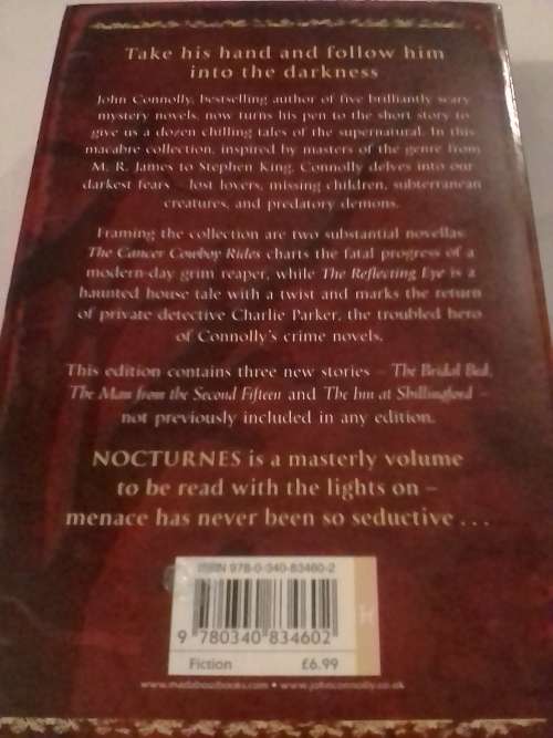 Nocturnes, 15 short stories by John Connolly.