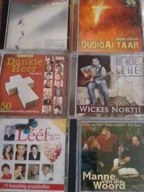 20x GREAT ORIGINAL AFRIKAANS RELIGIOUS CD COLLECTION - (ON BID TAKES ALL) - SEE INFO BELOW.