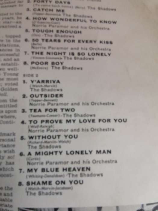 CLIFF RICHARD 21 TODAY - VINYL IN EXCELLENT CONDITION - SEE BELOW FOR INFO