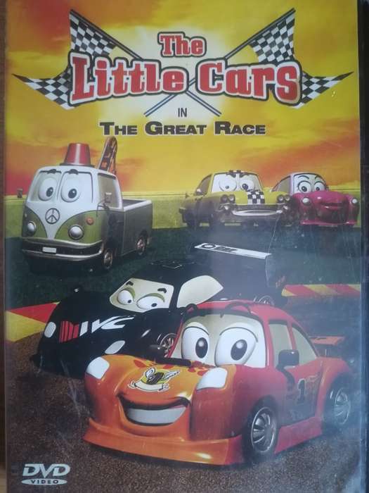 DVD movie - Animation (The little cars in great race).