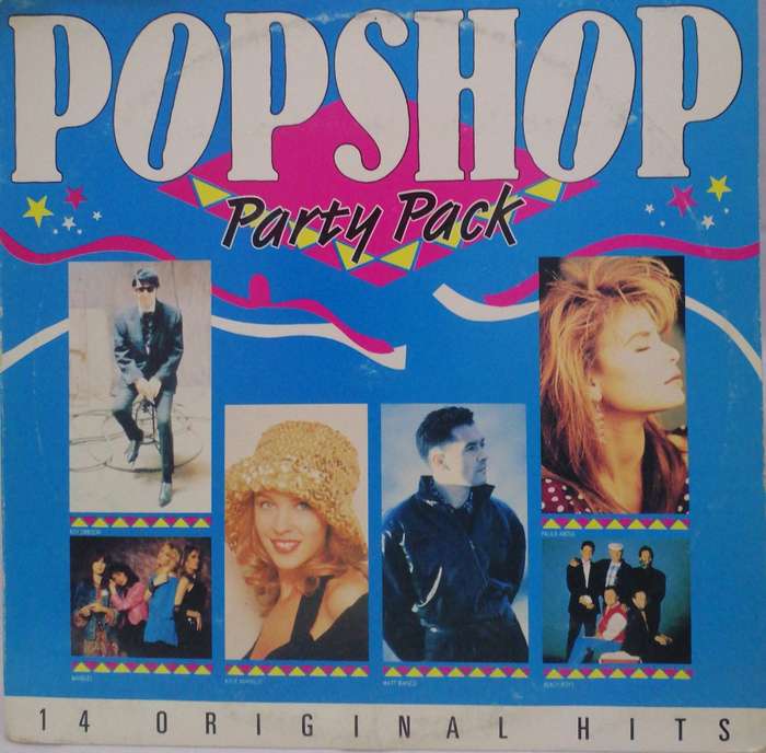 POP SHOP PARTY PACK - VINYL IN EXCELLENT COND. - SEE BELOW FOR INFO.