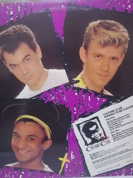 Culture Club, Kissing to be Clever, vinyl very good.