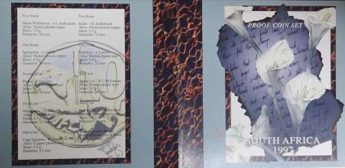 *Crazy Start!* 1997 SA Proof Set Great Condition
