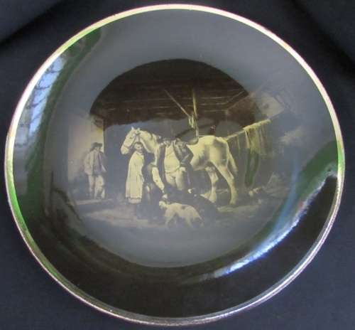 Ridgways R.A. ware from paintings by famous artists wall plate