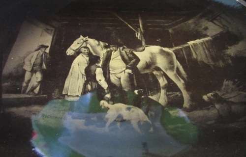 Ridgways R.A. ware from paintings by famous artists wall plate