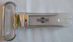 Pedrini Wine & Bar Two Prong Corkpuller with Sheath