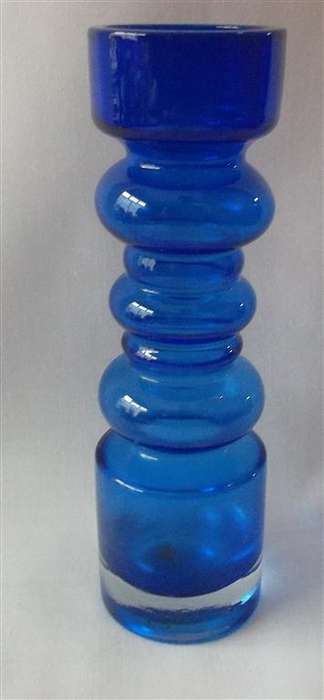handmade Blue Glass Vase