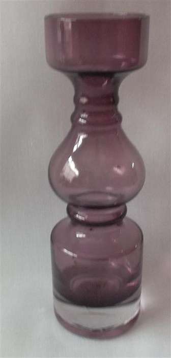 Handmade Purple  Glass Vase