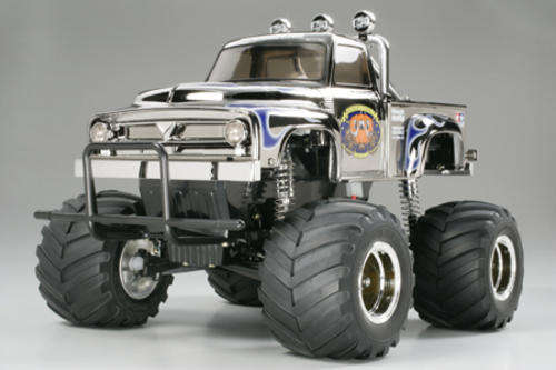 TAMIYA, MIDNIGHT PUMPKIN, MONSTER TRUCK, RC TRUCK, GOOD CONDITION, WITH RADIO, CHARGER, BAT