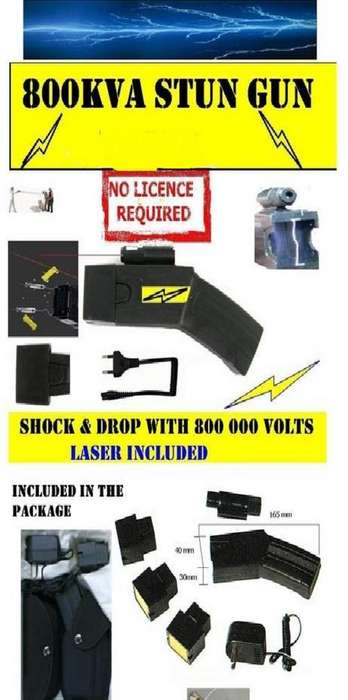 TAASER STUN GUN 800KVA, 2 FUNCTION, WITH LASER POINTER
