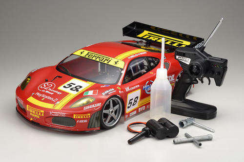 1:8 Scale Kyosho Inferno GT Ferrari F430GT with GXR28 RC Car 4x4 RTR, VERY FAST!!!!!!!!!!!!!!!!
