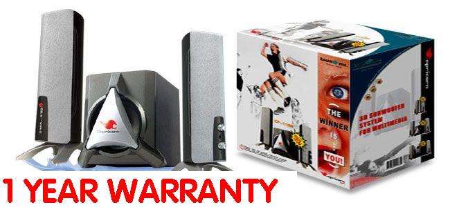 1500W 2.1 SUBWOOFER MULTIMEDIA SPEAKER SET.