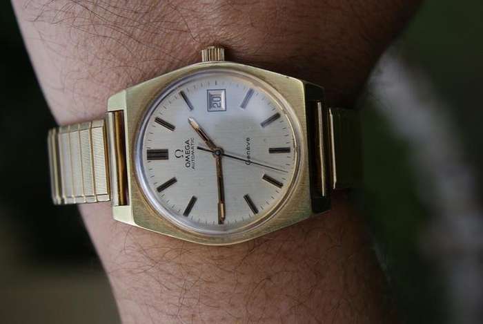 OMEGA GENEVE AUTOMATIC           NO RESERVES