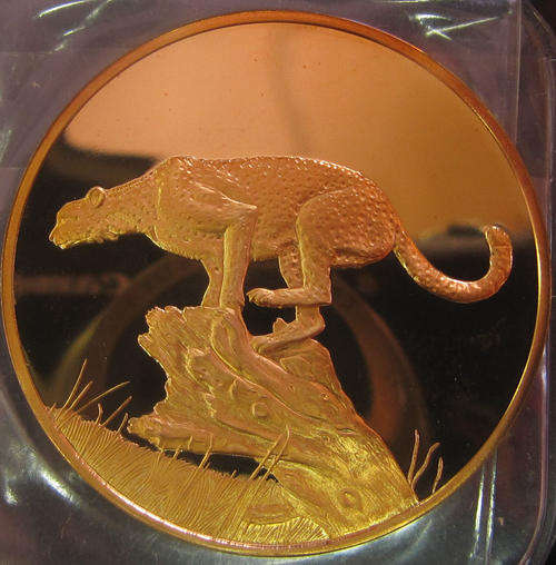 50th Anniversary Africana Commemorative Wildlife Medallion set...SUPERB!!!!