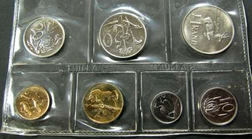 1986 SA Mint/UNC set - only 9,100 minted
