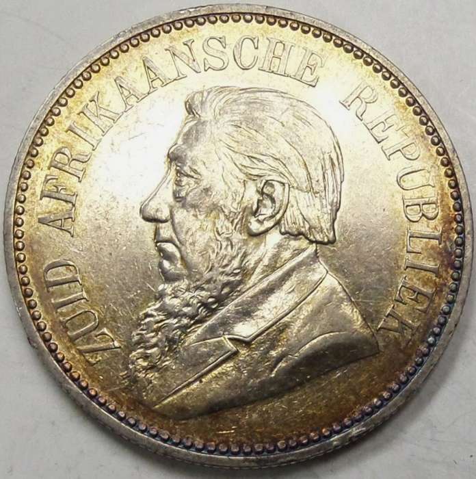 1896 ZAR 2.5 Shillings