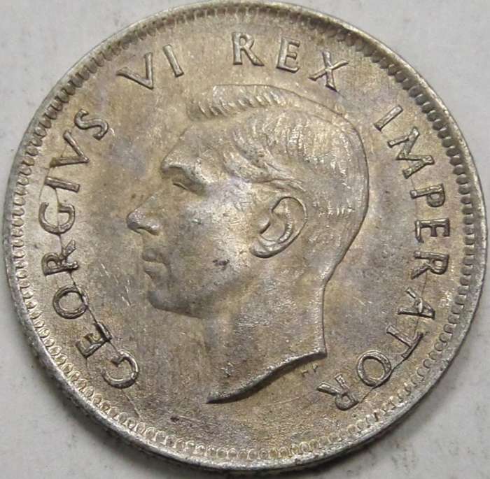 1942 Union of South Africa Shilling