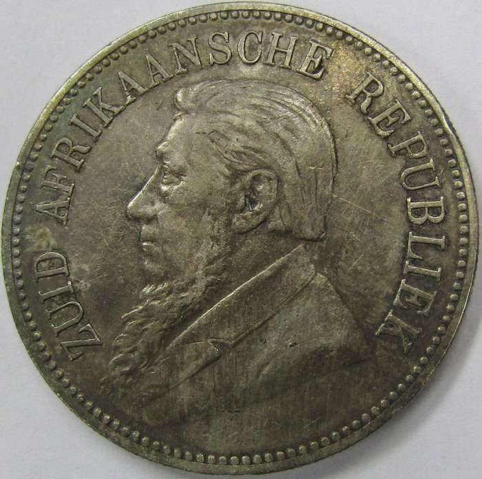 1892 ZAR 5 Shillings Single-Shaft