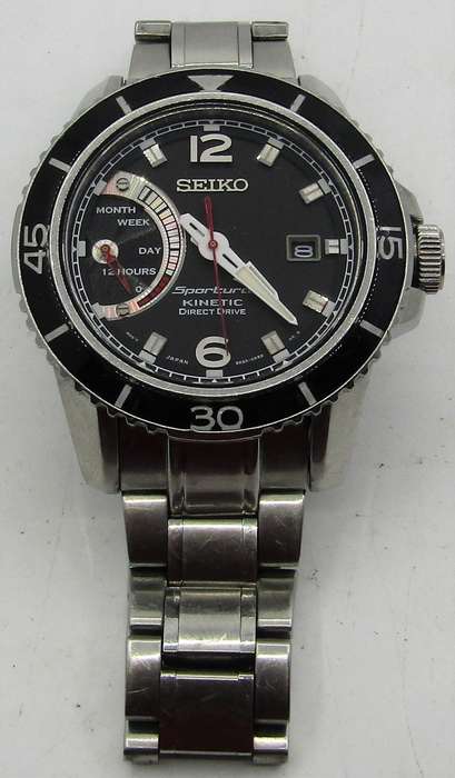 Seiko Kinetic Sportura Direct Drive ref:5D22-OAEO