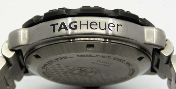 Tag Heuer Formula 1 Professional 200m Chronograph Orange Dial 41mm Ref:CAH 1113