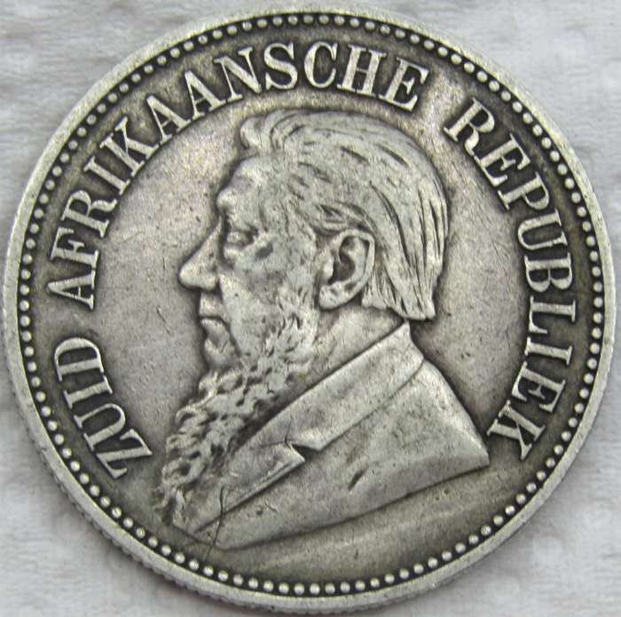 1892 ZAR 2 1/2 Shillings