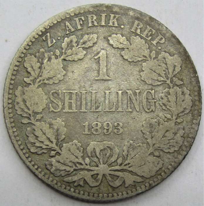 1893 ZAR Shilling *Key-date ZAR issue*
