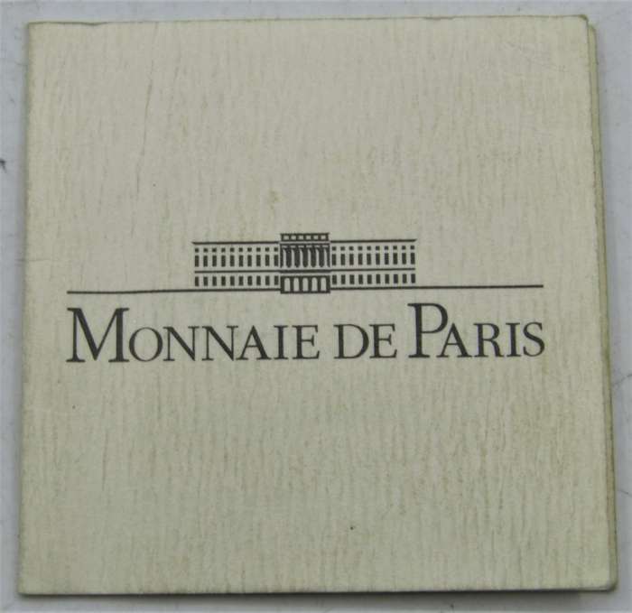 Monnaie De Paris Rugby World Cup 2007 1 1/2 Euro Silver Proof Coin in box of issue+COA