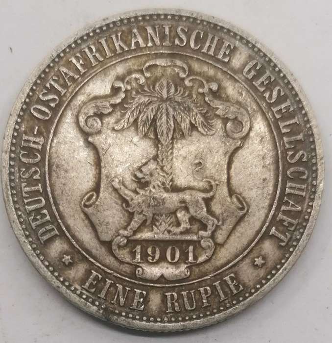 1901 German East Africa Rupie