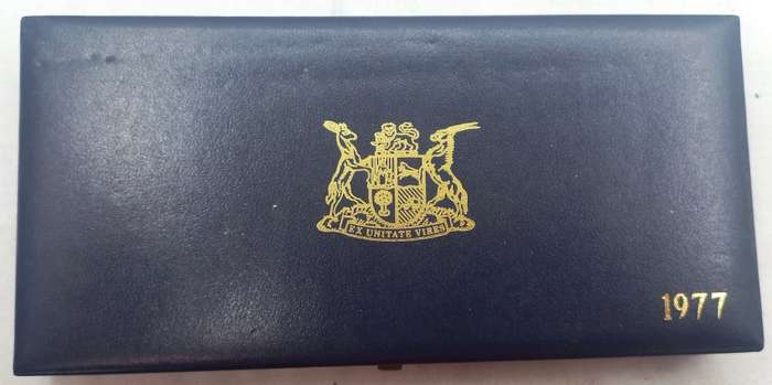 1977 Republic of South Africa Proof Set in original box of issue