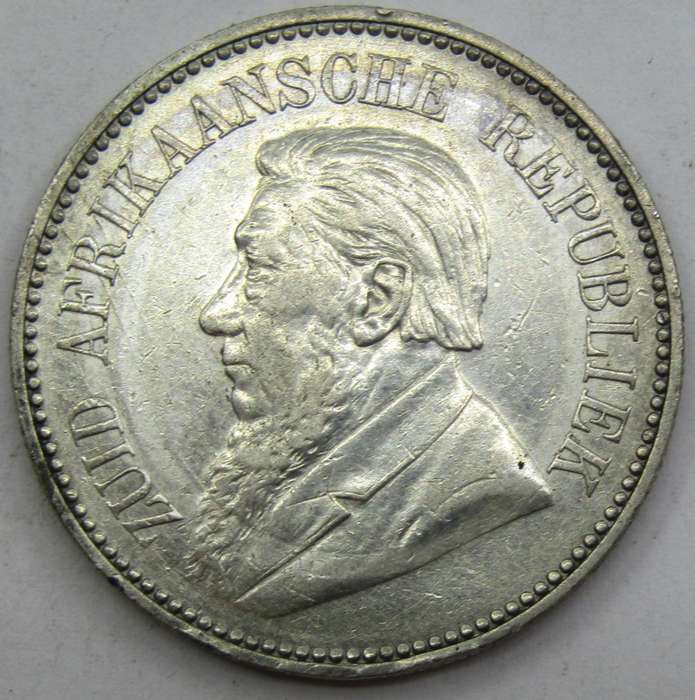 1896 ZAR 2 1/2 Shillings