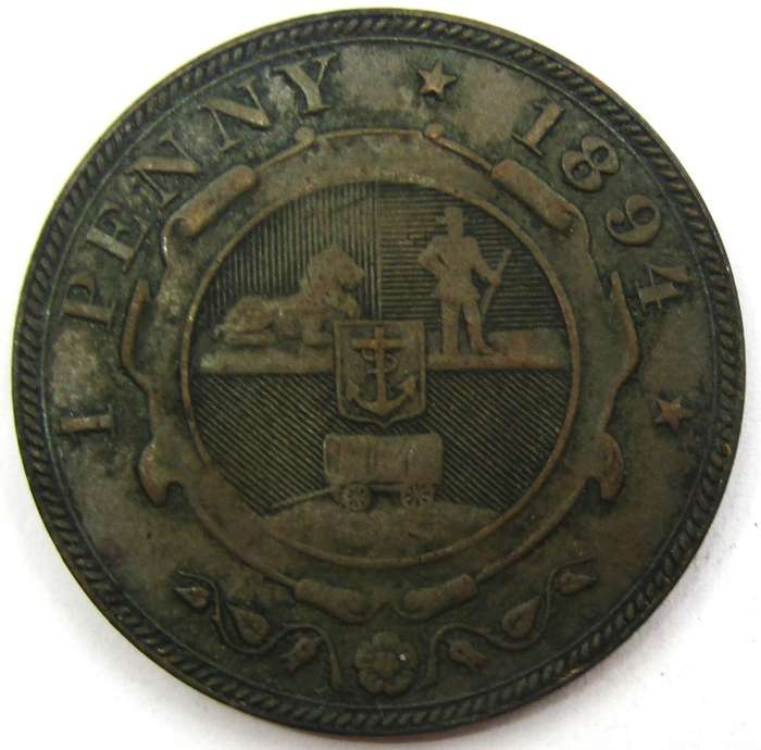 1894 ZAR Penny