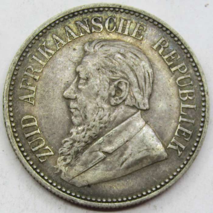 1896 ZAR 2 1/2 Shillings
