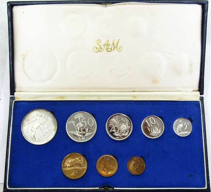 1977 Republic of South Africa Proof Set in original box of issue