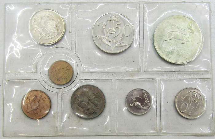 3x 1976 Republic of South Africa Mint  Set with SILVER RAND  unopened as issued-3 Available