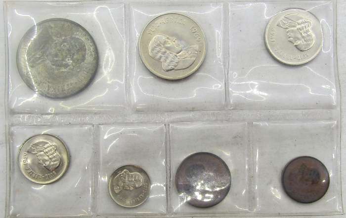 1969 Republic of South Africa Mint  Set with SILVER RAND  unopened as issued