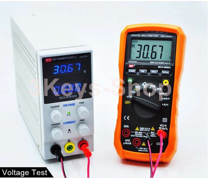 New Adjustable DC Power Supply 60V/5A Digital Display High Precision Current Meter