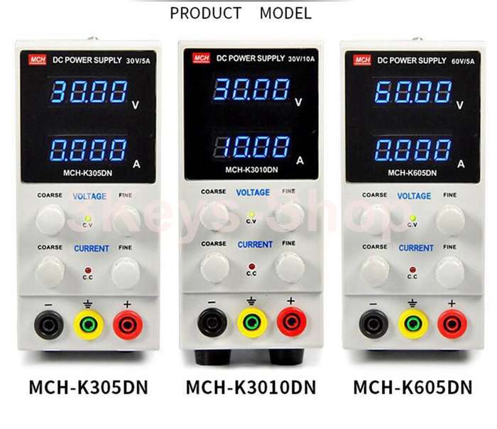 New Adjustable DC Power Supply 60V/5A Digital Display High Precision Current Meter