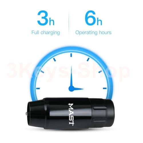 Mast Tour Rotary Pen Machine With 2 *Wireless Tattoo Battery Power Kit with Exquisite original box
