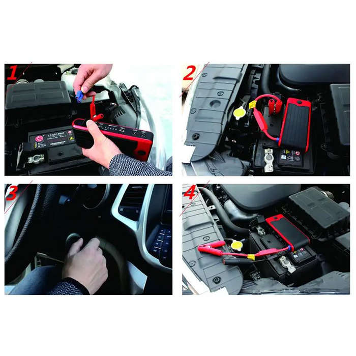 High-Power Multi-function 12V Emergency Jump Start Power Bank