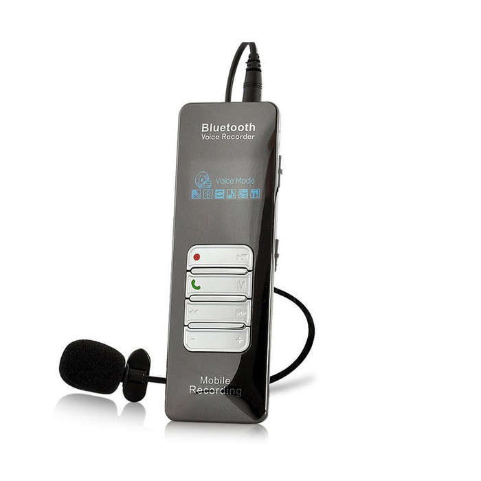 Professional 4GB Bluetooth Digital Voice and Call Recorder + Loud Speaker