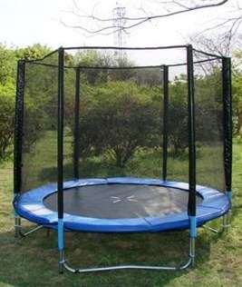 Trampoline with safety net enclosure (6ft / 1.82m)
