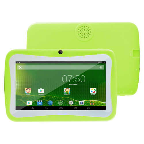 7 inch Android Tablet for Kids with Silicone Case Orange (WiFi, Camera) (Please Read)