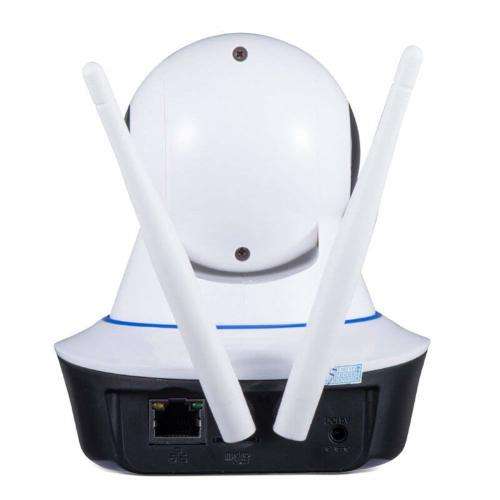 IP Wireless Security Camera with Dual Antenna, Night vision, P2P, WiFi, HD Video and Voice Intercom