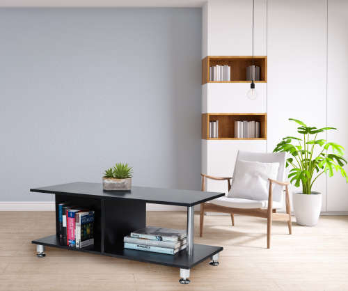 Stylish Modern Coffee Table - Black [Second Hand]