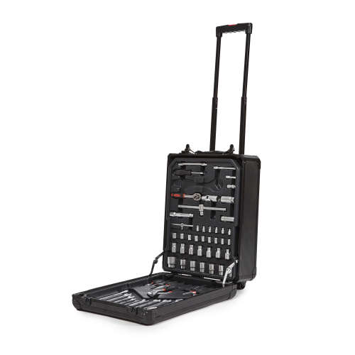 490 Piece Combination Wrench Tool Box Set & Trolley Case